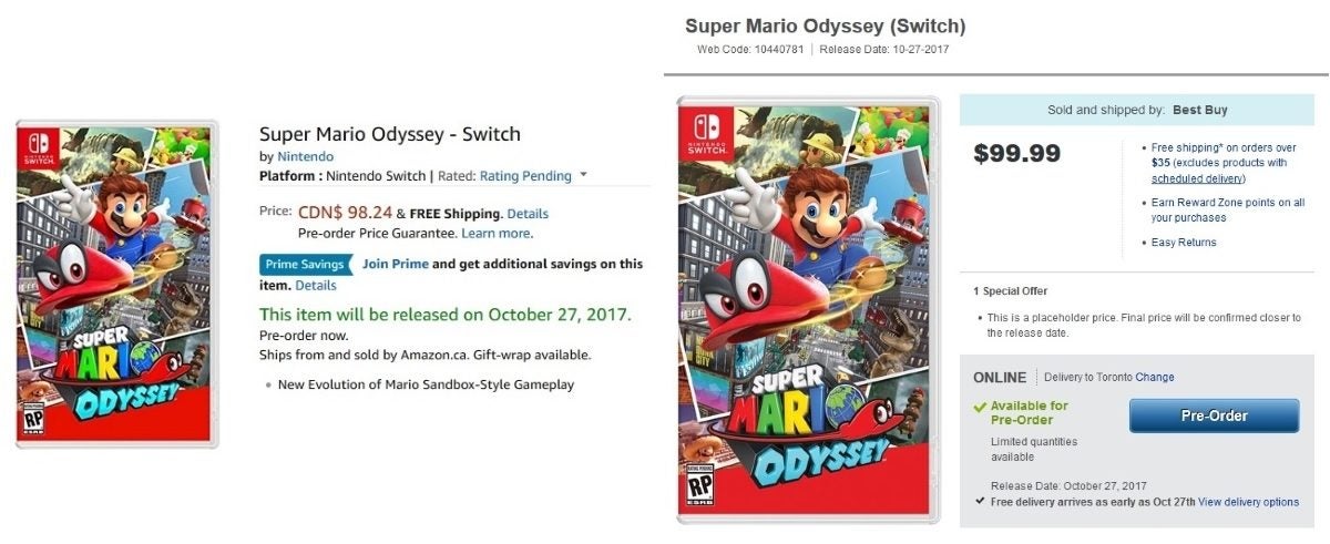 cheap switch games canada