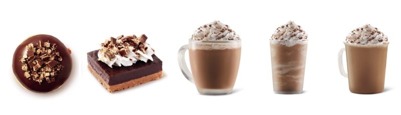 Tim Hortons now has a whole new menu featuring Kit Kat treats