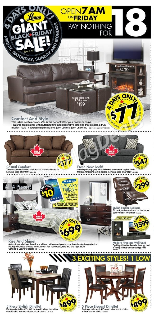 Leon's Furniture 20 Mclevin Ave Scarborough On M1b 2v5