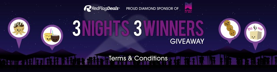 3 Nights 3 Winners Giveaway