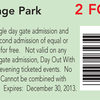 2 for 1 Heritage Park Admission