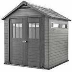 Canadian Tire: Keter Fusion Wood-Plastic Composite Shed, 7.5 X 7-Ft 