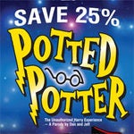 Mirvish (GTA): 25% off Potted Potter