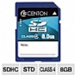 Centon 8GB Class 4 SDHC Flash Card - $6.97