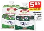 Lactantia Organic Milk - $5.99