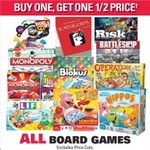 Buy 1 Get 1 50% off on all All Board Games