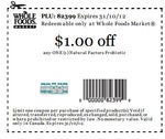 Natural Factors Probiotic - $1.00 off