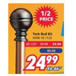 York Rod Kit - $24.99