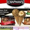 Chapman's Ice Cream: $5 Off