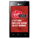 Virgin Mobile LG Optimus L5 Smartphone - Black - Virgin Mobile SuperTab -