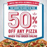 Dominos.ca 50% Off Online Orders