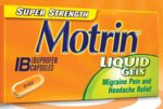 $3.00 off Motrin Pain and Headache Relief Capsules