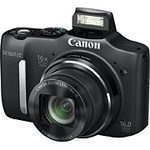 Canon Powershot Sx160 Is Digital Camera, 16Mp, 16X Optical Zoom, Black - $149.31 ($80.00 off )