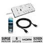 Ultra Surge Outlet, HDMI Cable Bundle - $45.99