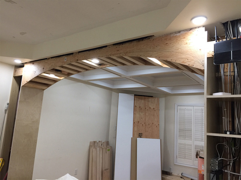 DIY: Archway Moulding & Wall Paneling - RedFlagDeals.com Forums