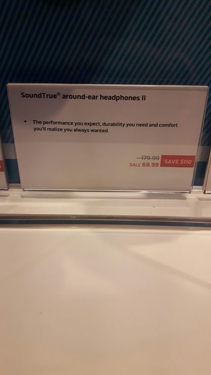 Bose Canada Bose Soundtrue Around Ear Headphones Ii Apple Devices Redflagdeals Com Forums