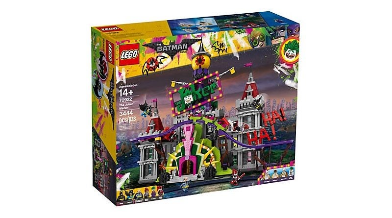 Lego batman joker manor hot sale set