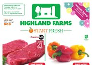 Highland Farms Flyer