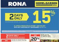 Rona Flyer