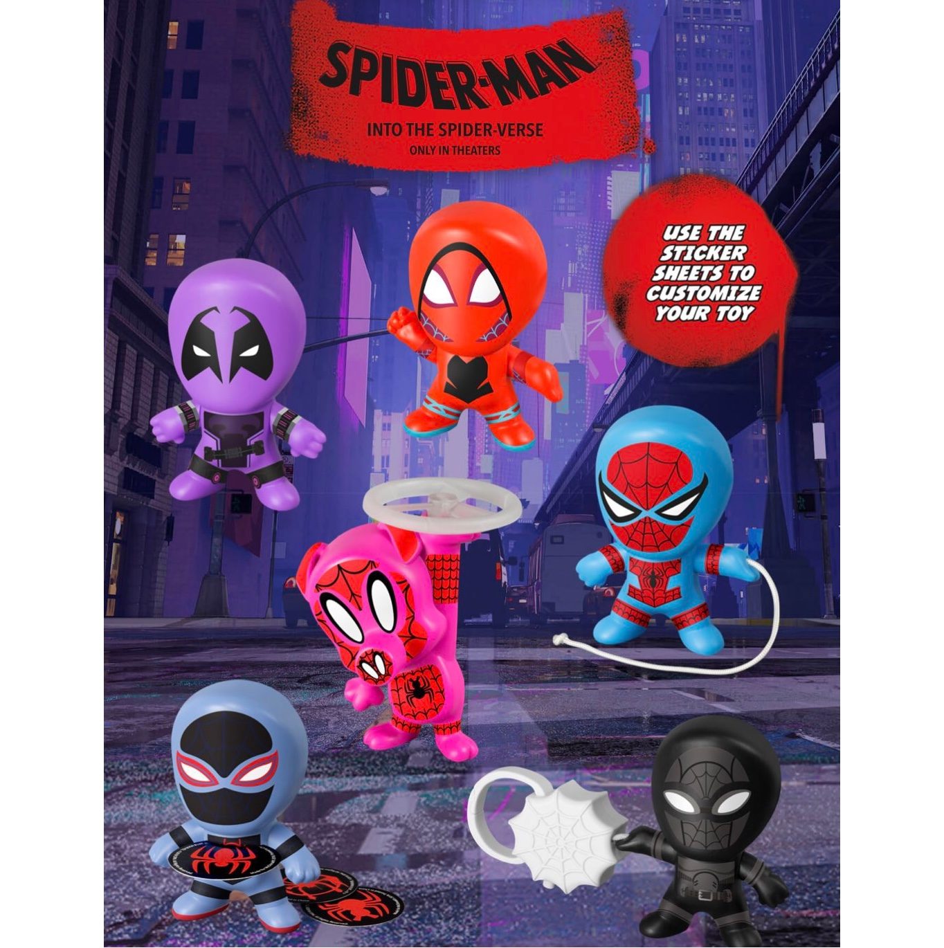 mcdonalds happy meal toys spider man 2018