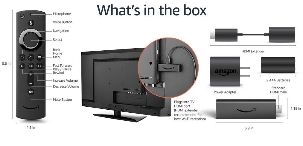 fire tv stick features