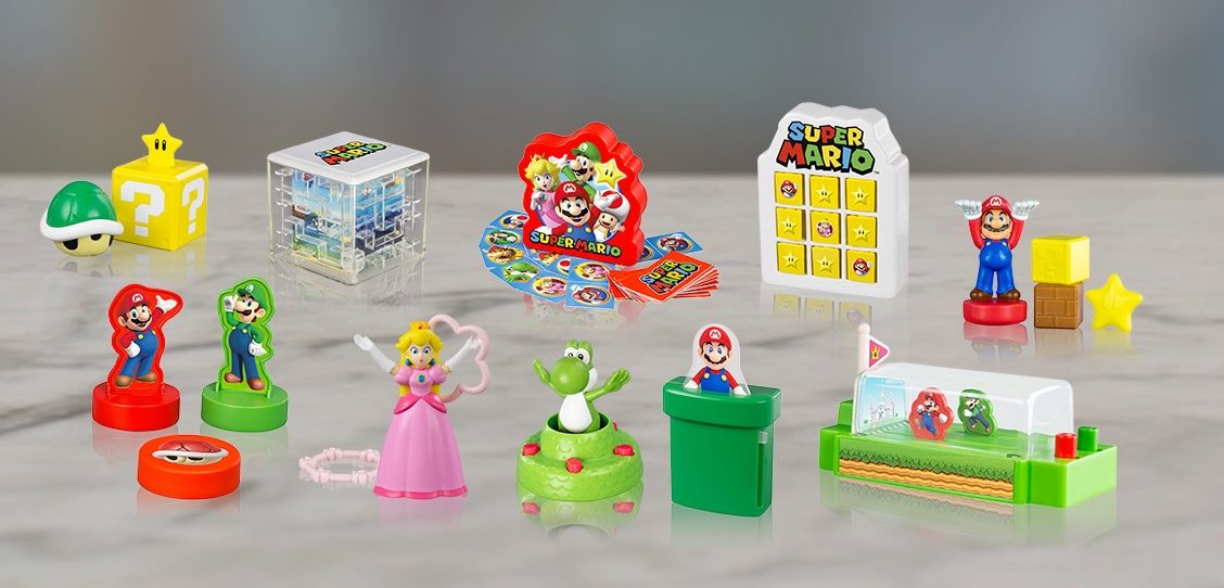 Super Mario Happy Meal Toys Have Just Arrived at McDonald s Canada