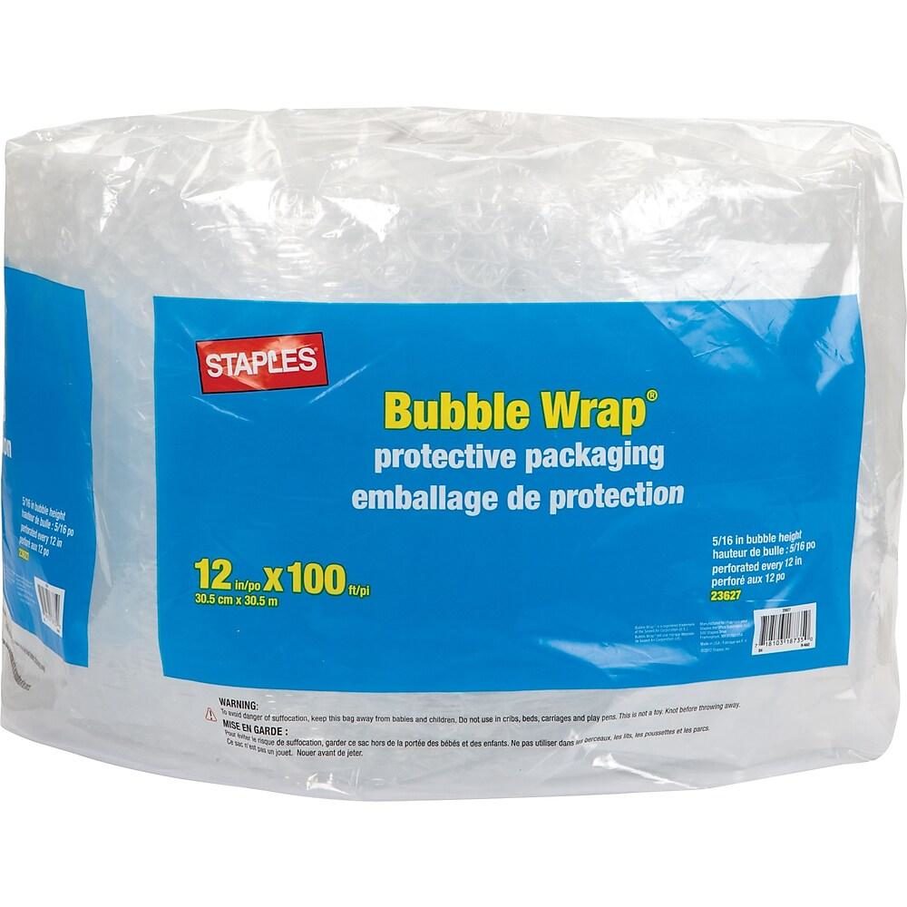 staples bubble wrap