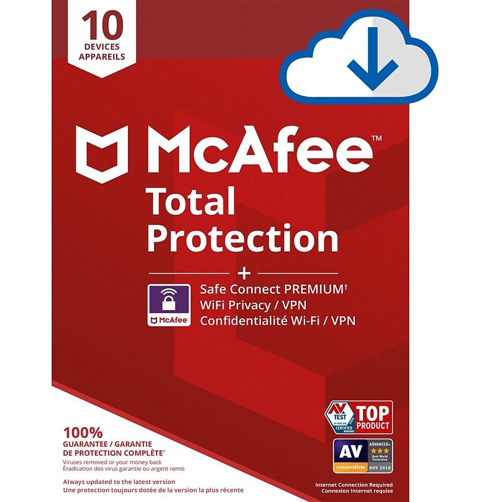 staples mcafee total protection