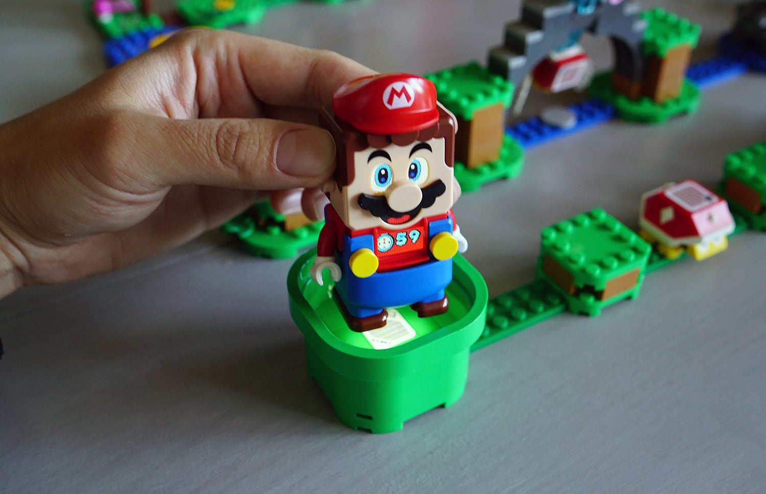 Lego mario by online itself