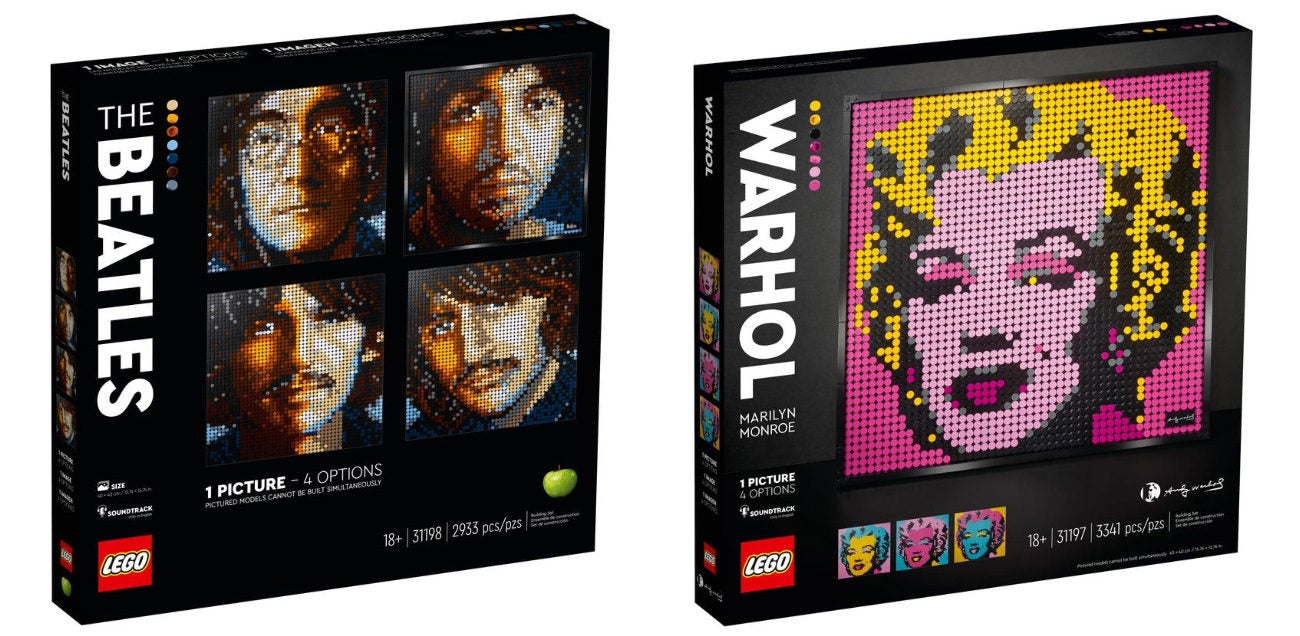 The New LEGO Art Sets Are a Fun Way to Spruce up Your Home Decor