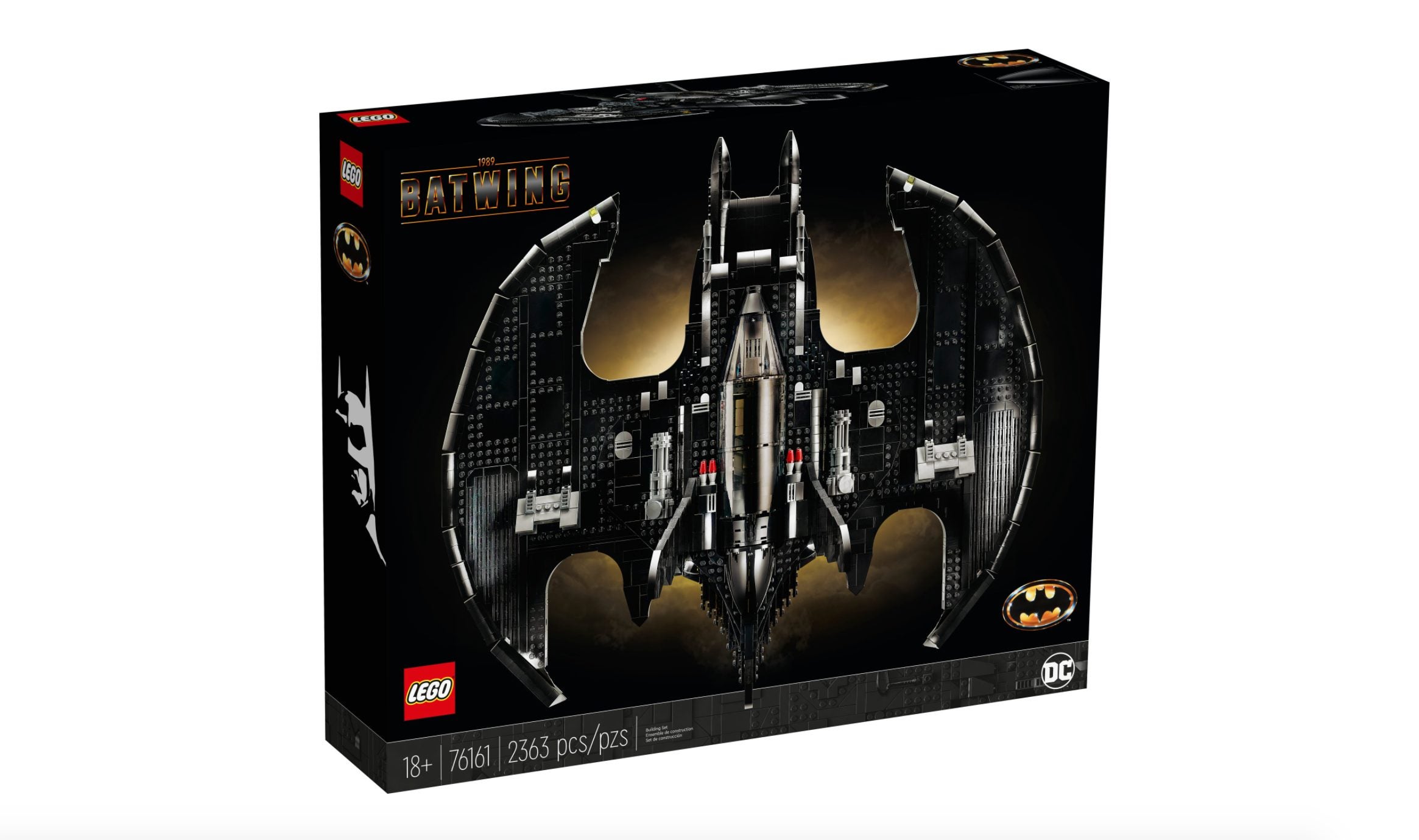LEGO Reveals New 2,363 Piece Batwing Set Inspired From 1989s Batman Film -  