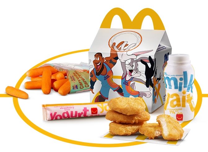 Space jam happy meal 2024 toys