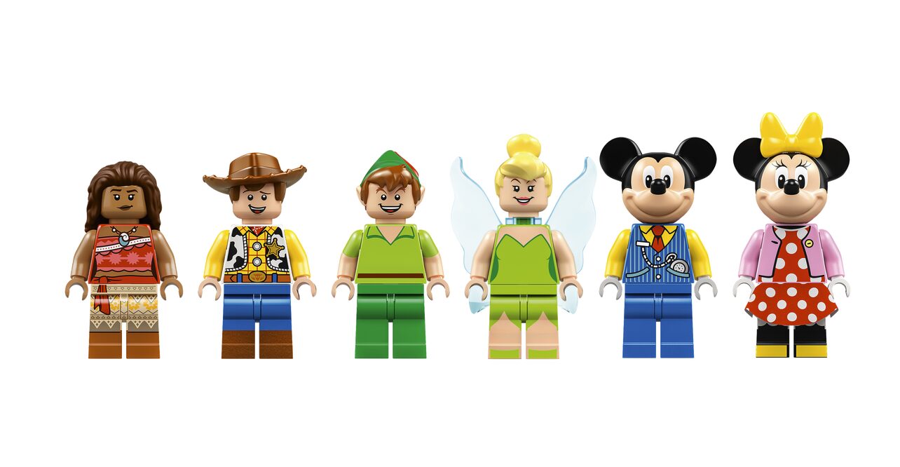 LEGO Disney Train Minifigures