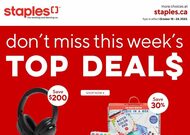 Staples Flyer