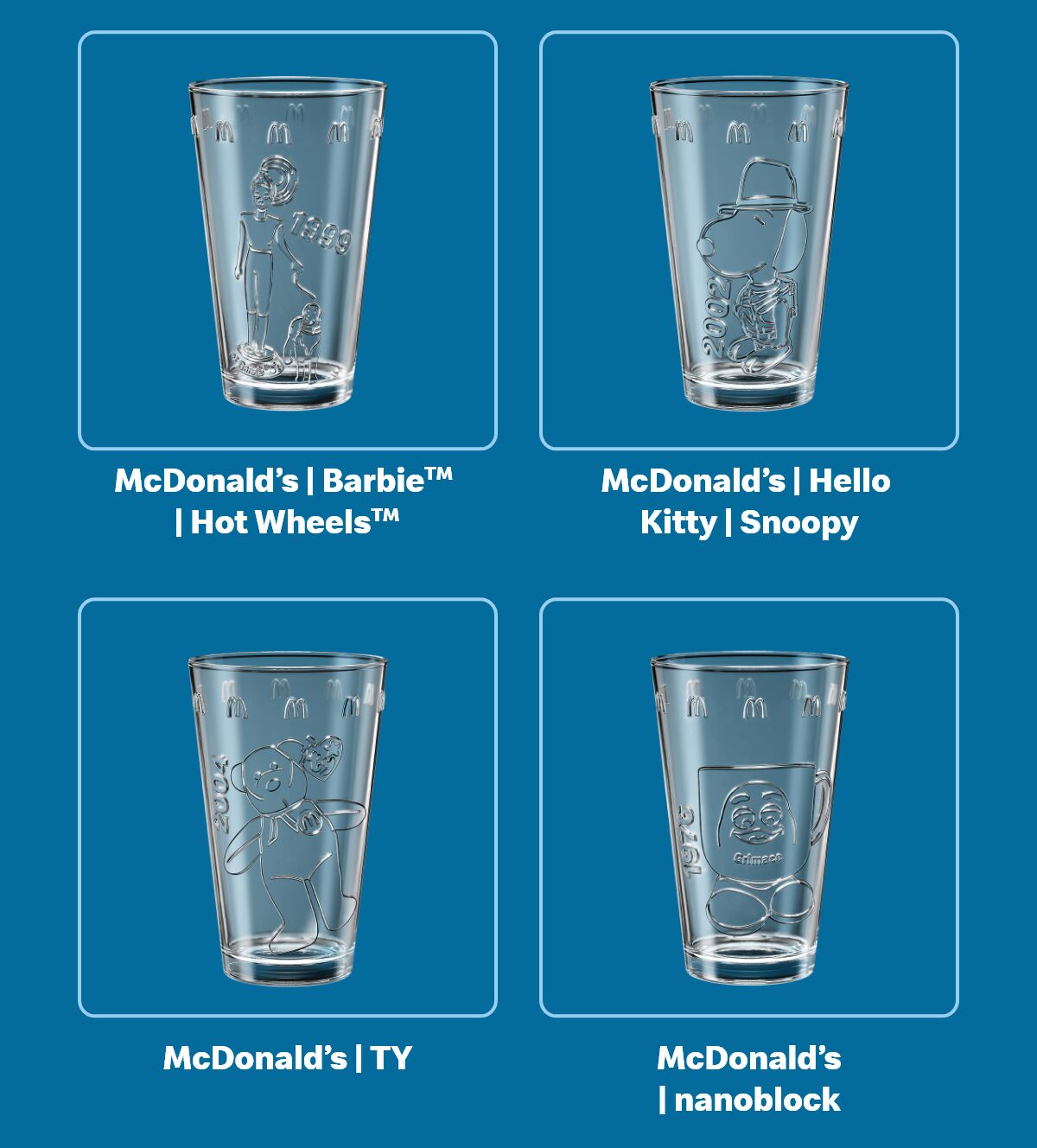 New Collector's Edition Glasses Are Coming to McDonald's Canada in ...