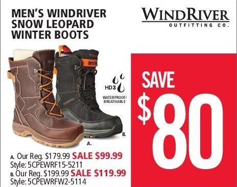 windriver winter boots