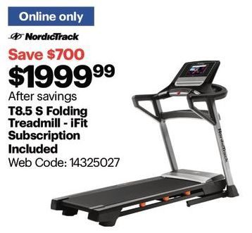 Nordictrack T8 S Treadmill 2025